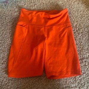 Orange Bike Shorts Large